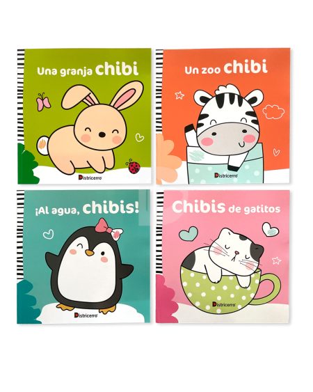 COLECCIÓN ¡A PINTAR CHIBIS!