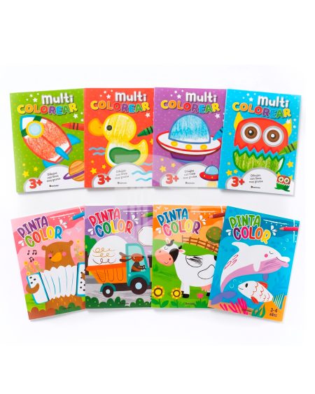 Colecciones Pinta Color & Multi Colorear