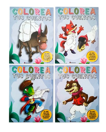 COLECCIÓN COLOREA TUS CUENTOS