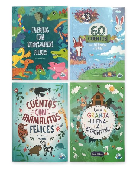 COLECCIÓN CUENTOS CON ANIMALITOS FELICES