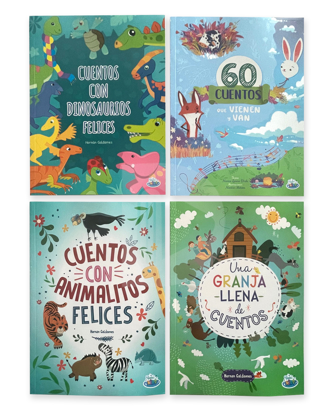 COLECCIÓN CUENTOS CON ANIMALITOS FELICES