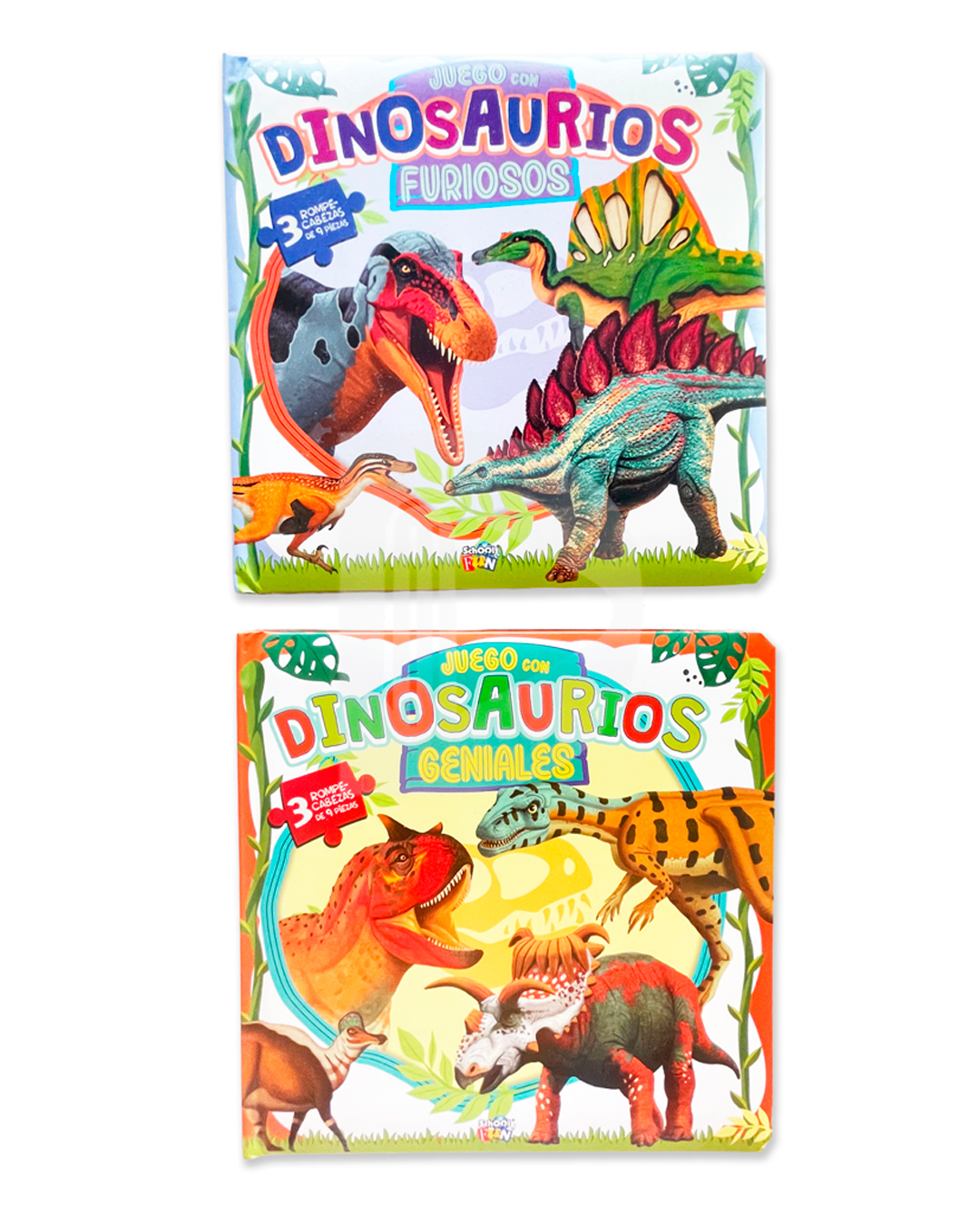 COLECCIÓN JUEGO CON DINOSAURIOS GENIALES/FURIOSOS