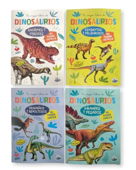 COLECCIÓN MI MEJOR LIBRO DE DINOSAURIO