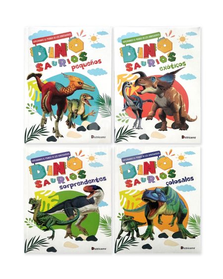 COLECCIÓN EXPLORANDO EL MUNDO DE LOS DINOSAURIOS