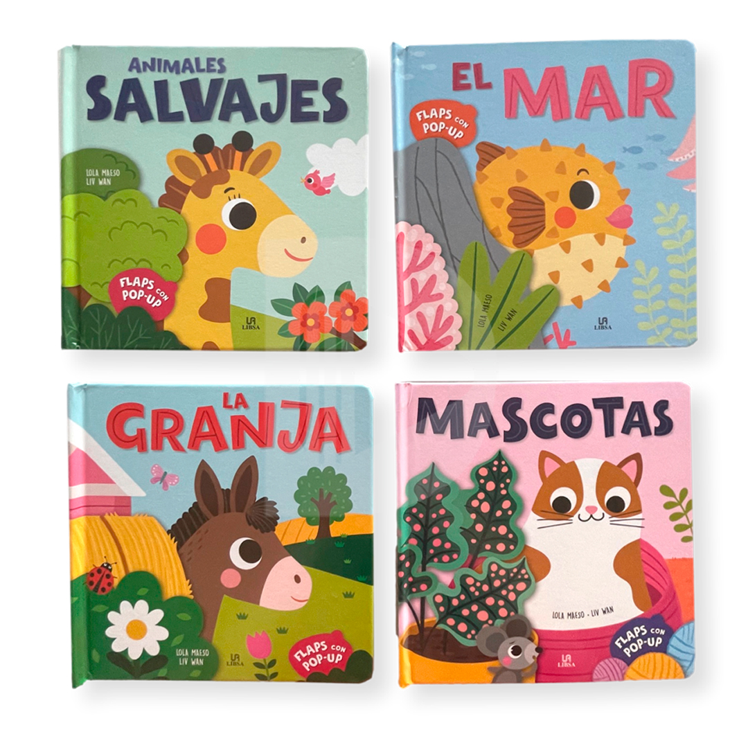 COLECCIÓN FLAPS CON POP-UP
