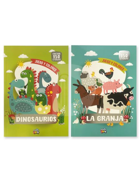 COLECCIÓN JUEGO Y COLOREO