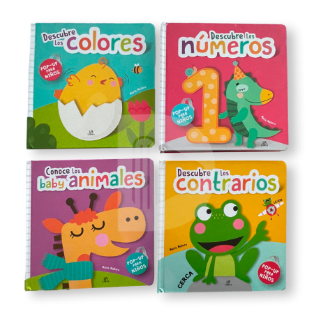 COLECCIÓN POP UP PARA NIÑOS