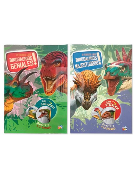 COLECCIÓN MI FABULOSO LIBRO DINOSAURIOS