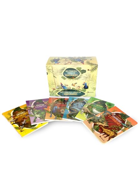 COLECCIÓN MIS PRIMEROS LIBROS DE DINOSAURIOS