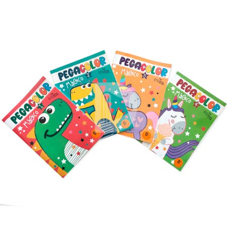 COLECCIÓN PEGA COLOR MÁGICO (con stickers)