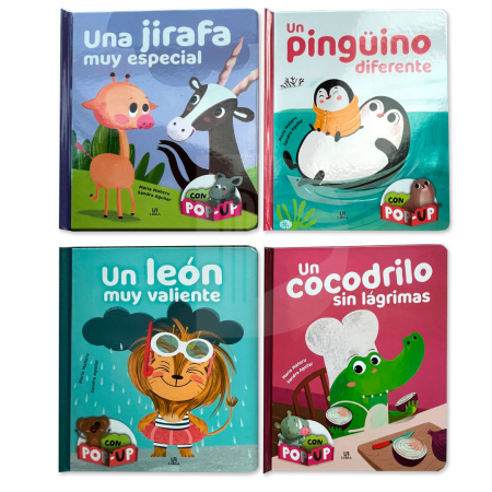 COLECCIÓN ABRAZOS CON POP-UP