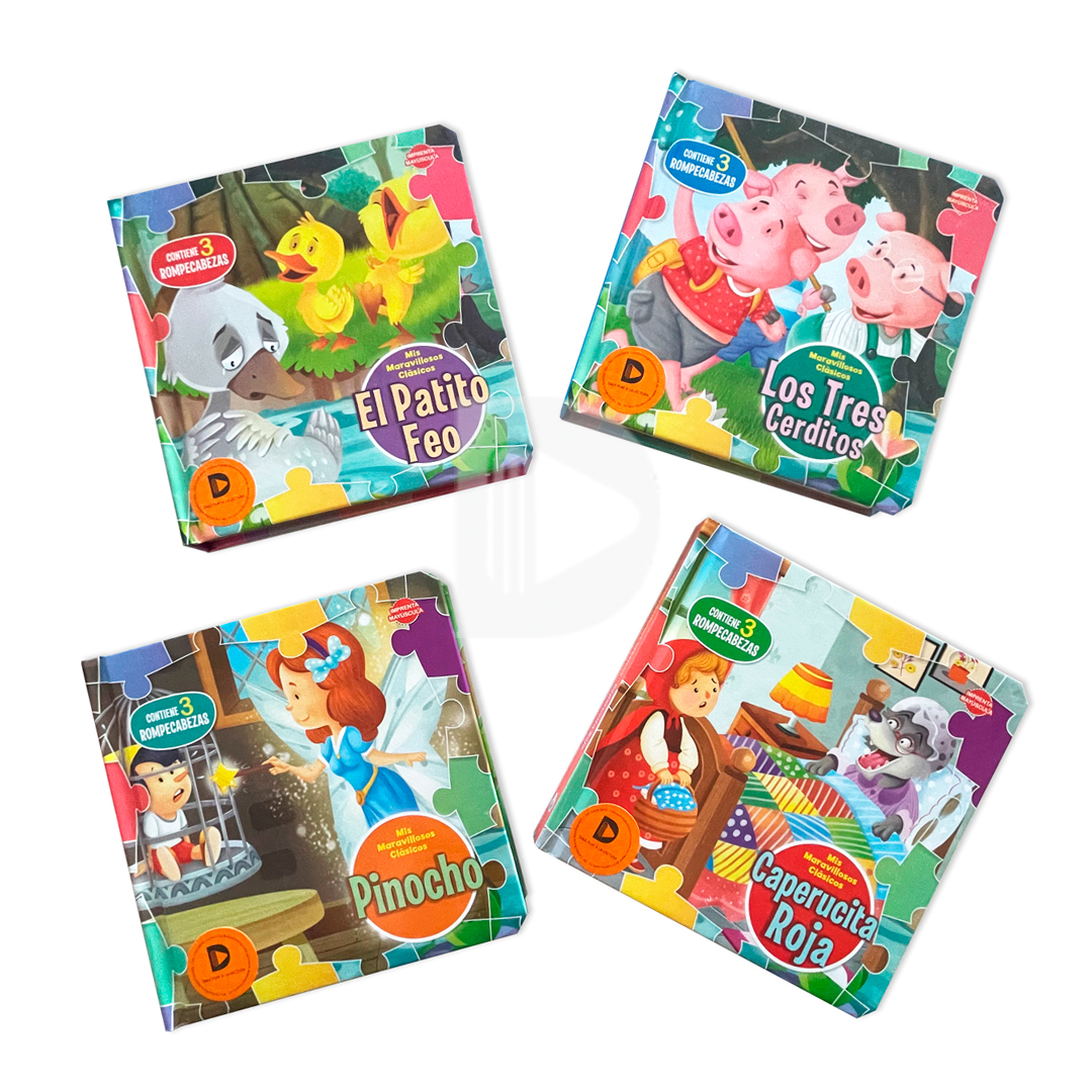 COLECCIÓN MIS MARAVILLOSOS CLÁSICOS (rompecabezas)