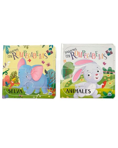 COLECCIÓN JUGUEMOS CON ROMPECABEZAS