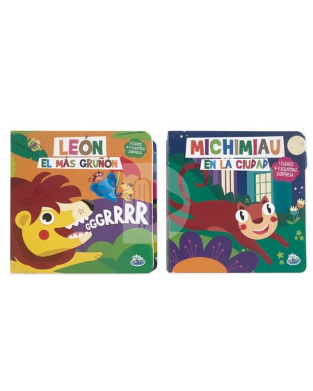 COLECCIÓN SOLAPITAS CON SORPRESAS