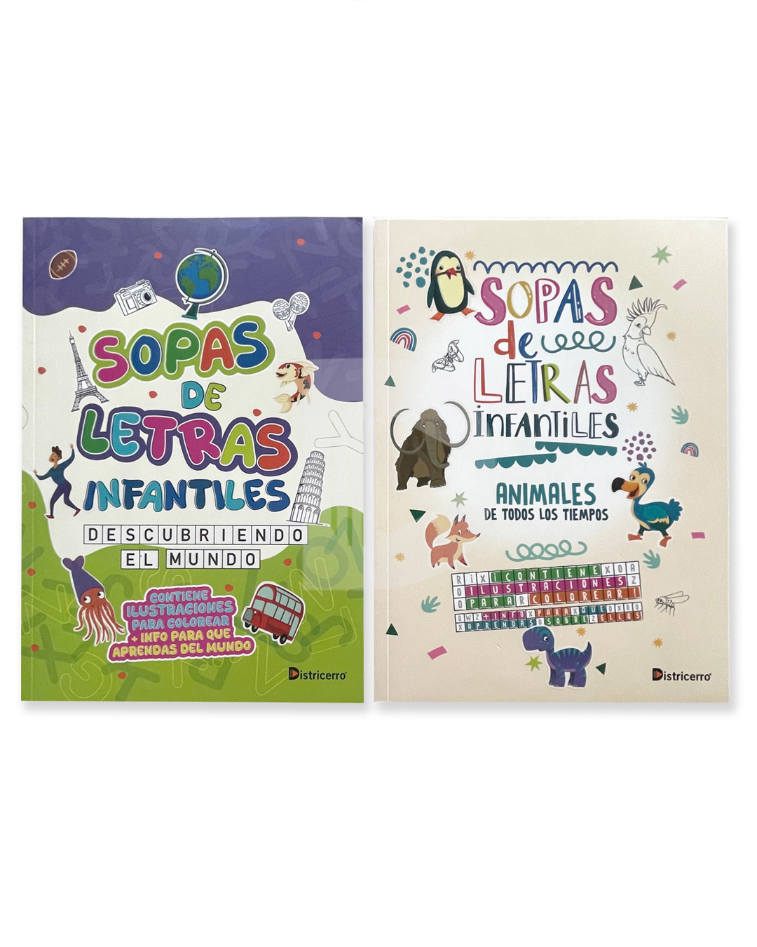 COLECCIÓN SOPAS DE LETRAS INFANTILES